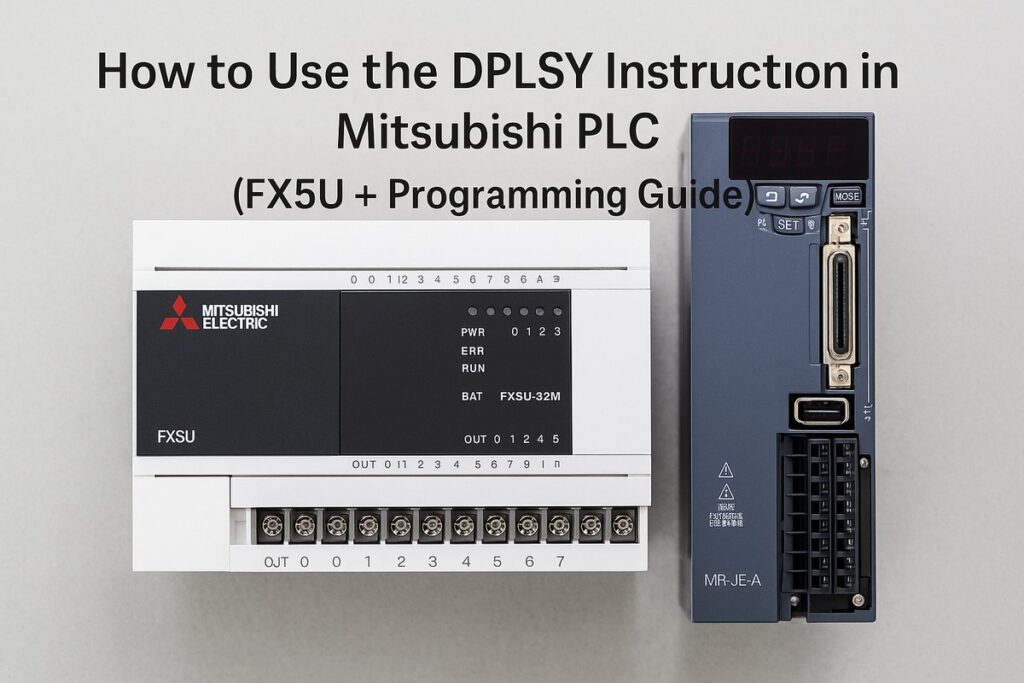 How to Use the DPLSY Instruction in Mitsubishi PLC (FX5U + Programming Guide)